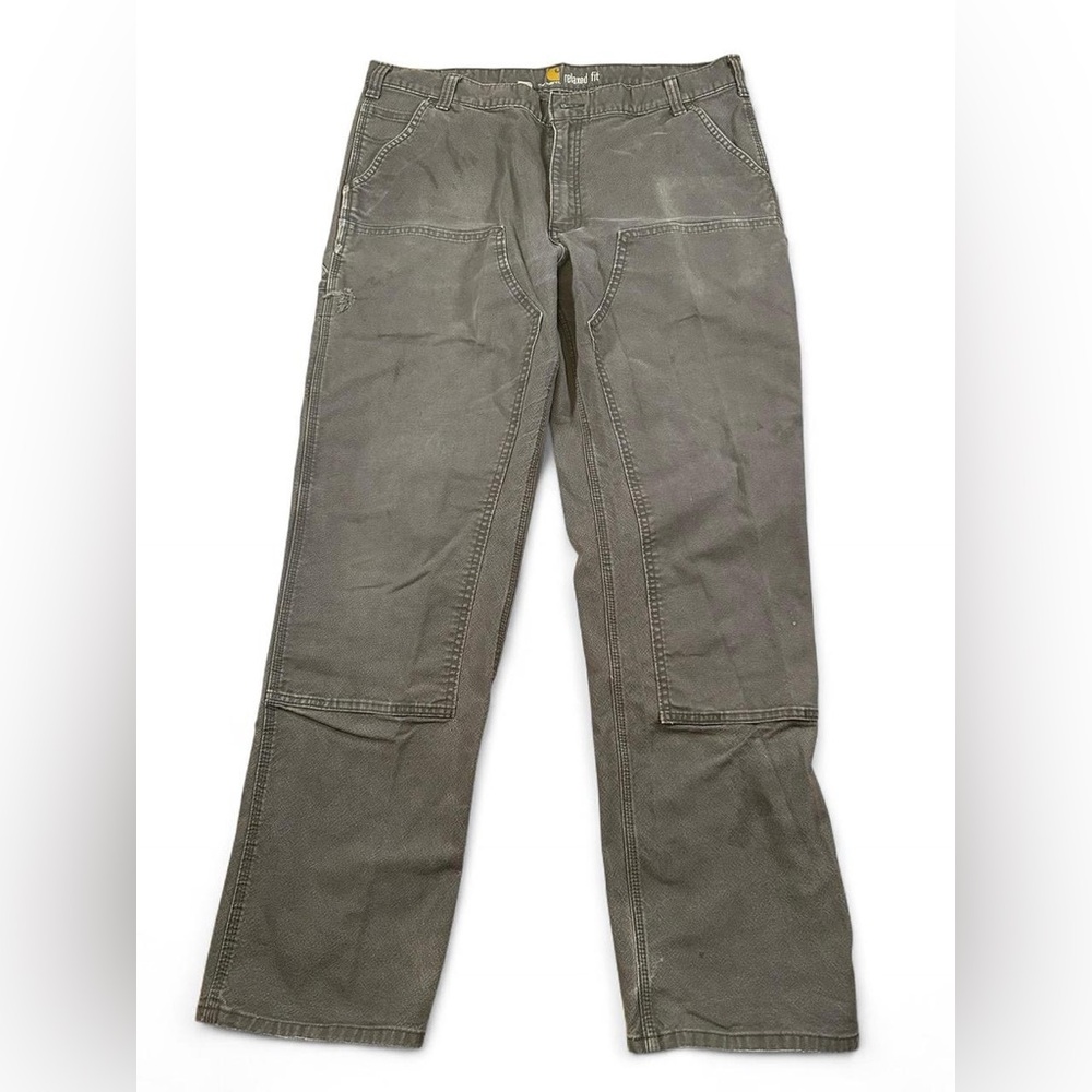 Carhartt Men’s‎ Relaxed Straight Rugged Flex Duck Double Knee Pants 38x32